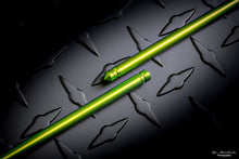 Load image into Gallery viewer, 2 Piece Takedown Titanium Chopsticks Annodized Toxic Green w/ Pouch
